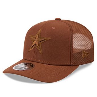 Men's New Era Brown Dallas Cowboys Color Pack 9SEVENTY Trucker Adjustable Hat