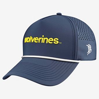 Men's Branded Bills Navy Michigan Wolverines Statement Adjustable Rope Hat