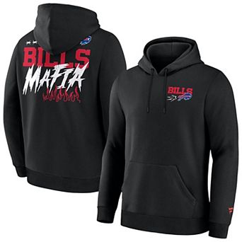 Men's Fanatics Black Buffalo Bills Big & Tall Mafia Pullover Hoodie