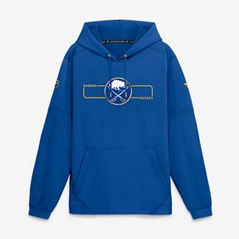 Men's Fanatics Royal Buffalo Sabres Authentic Pro Rink Fleece Pullover Hoodie