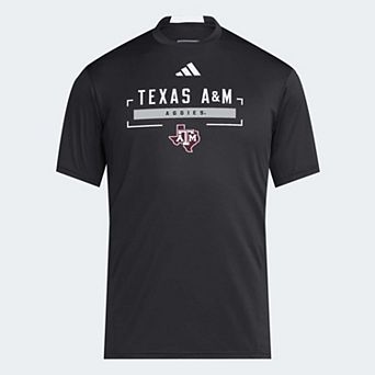 Men's adidas Black Texas A&M Aggies D4T Tri-Blend T-Shirt