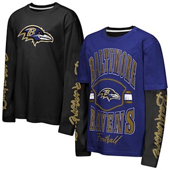 Preschool Outerstuff Purple/Black Baltimore Ravens Motion Combo Set