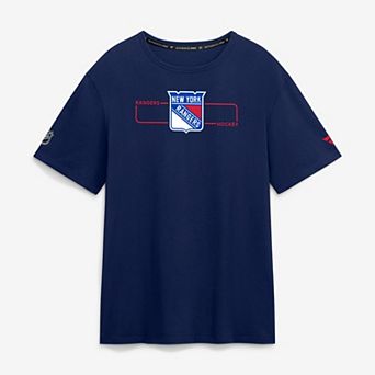 Men's Fanatics Navy New York Rangers Authentic Pro Primary Logo T-Shirt
