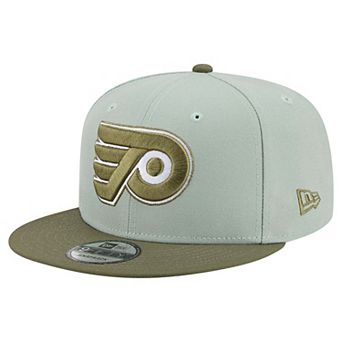 Men's New Era Sage Green/Olive Philadelphia Flyers Color Pack 9FIFTY Snapback Hat