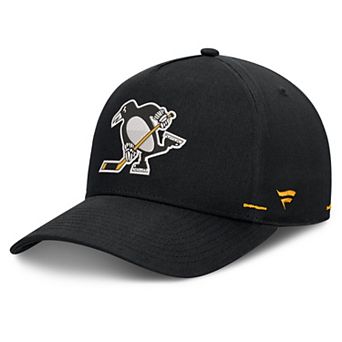 Men's Fanatics Black Pittsburgh Penguins Alternate Authentic Pro Rink A-Frame Adjustable Hat
