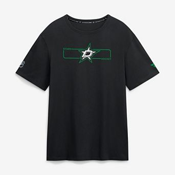 Men's Fanatics Black Dallas Stars Authentic Pro Primary Logo T-Shirt