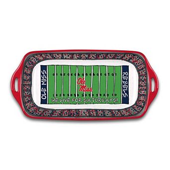 Ole Miss Rebels Melamine Stadium Platter