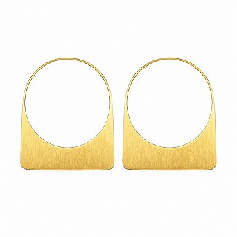 Large Statement Hoop Earrings