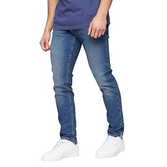 Crosshatch Mens Buraca Stonewashed Slim Jeans
