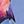 Pink And Blue Mountain
