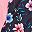 Blue Floral Print