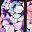 Purple Floral Print
