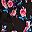 Black Print With Roses
