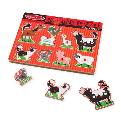 Melissa and Doug Farm Animals Sound Puzzle