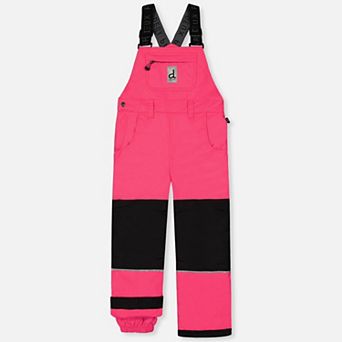 Little Kids Girl Play Cordura-Reinforced Overall Snow Bib with Adjustable Suspenders