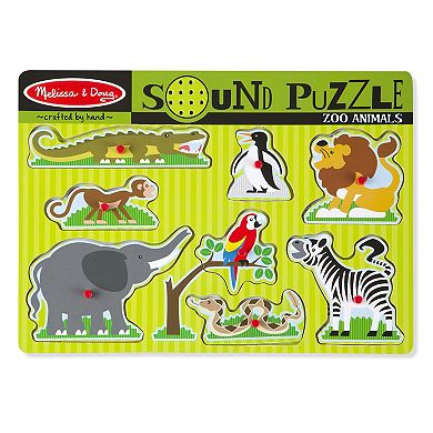 Melissa and Doug Zoo Animals Sound Puzzle