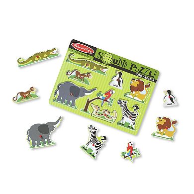 Melissa and Doug Zoo Animals Sound Puzzle