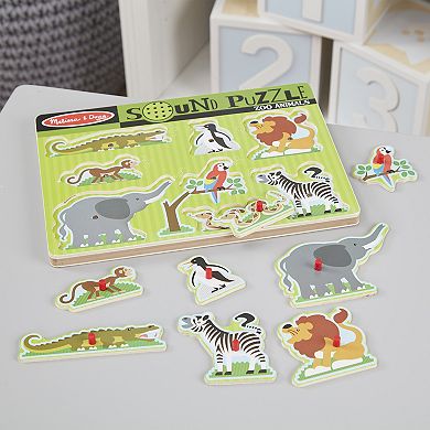 Melissa and Doug Zoo Animals Sound Puzzle