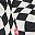 White Checkered Print