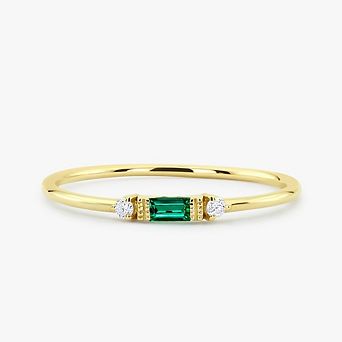 14K Gold Plated Non Tarnish Stackable Rings