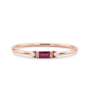 14K Gold Plated Non Tarnish Stackable Rings