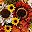 Orange Sunflower