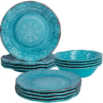 Luxury Lightweight Unbreakable Farmhouse Dinnerware Set