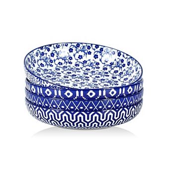 Pasta Bowls Ceramic Serving Soup Salad Microwave Safe