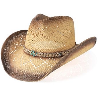 Cowboy Hat Shapeable Brim Western Unisex