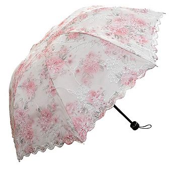 Lace Parasol Folding Anti-UV Sun Protection