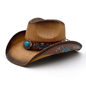 Cowboy Hat Woven Sun Western Decorative Bands