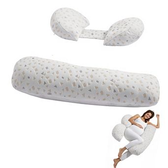 VEVOR Pregnancy Pillows for Sleeping, Adjustable Maternity Pillow for Pregnant Women, Soft Pillow