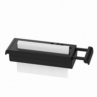 6-Sheet Strip Cut Portable Home Paper Shredder Extendable Arm 4 Mode Anti Jam Overheat Protection