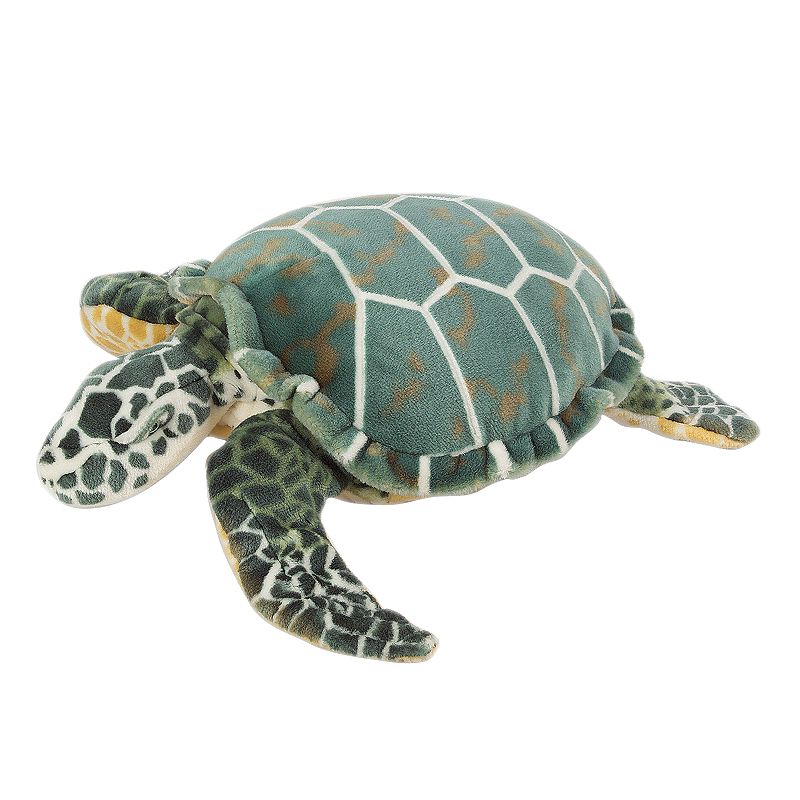 Melissa & Doug Sea Turtle Plush Toy, Multicolor