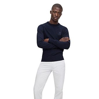 Boss Mens Kanovano Crew Neck Jumper