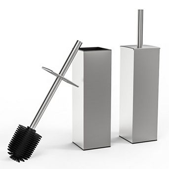 Toilet Brush Holder Set 304 Stainless Steel Splash-proof