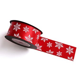 1 pc Christmas Fabric Ribbon for Gift Wrapping 1 Inchs x 5.5 Yards