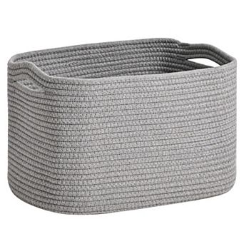 Woventon Rope Storage Basket Organizer Decorative Laundry Bin