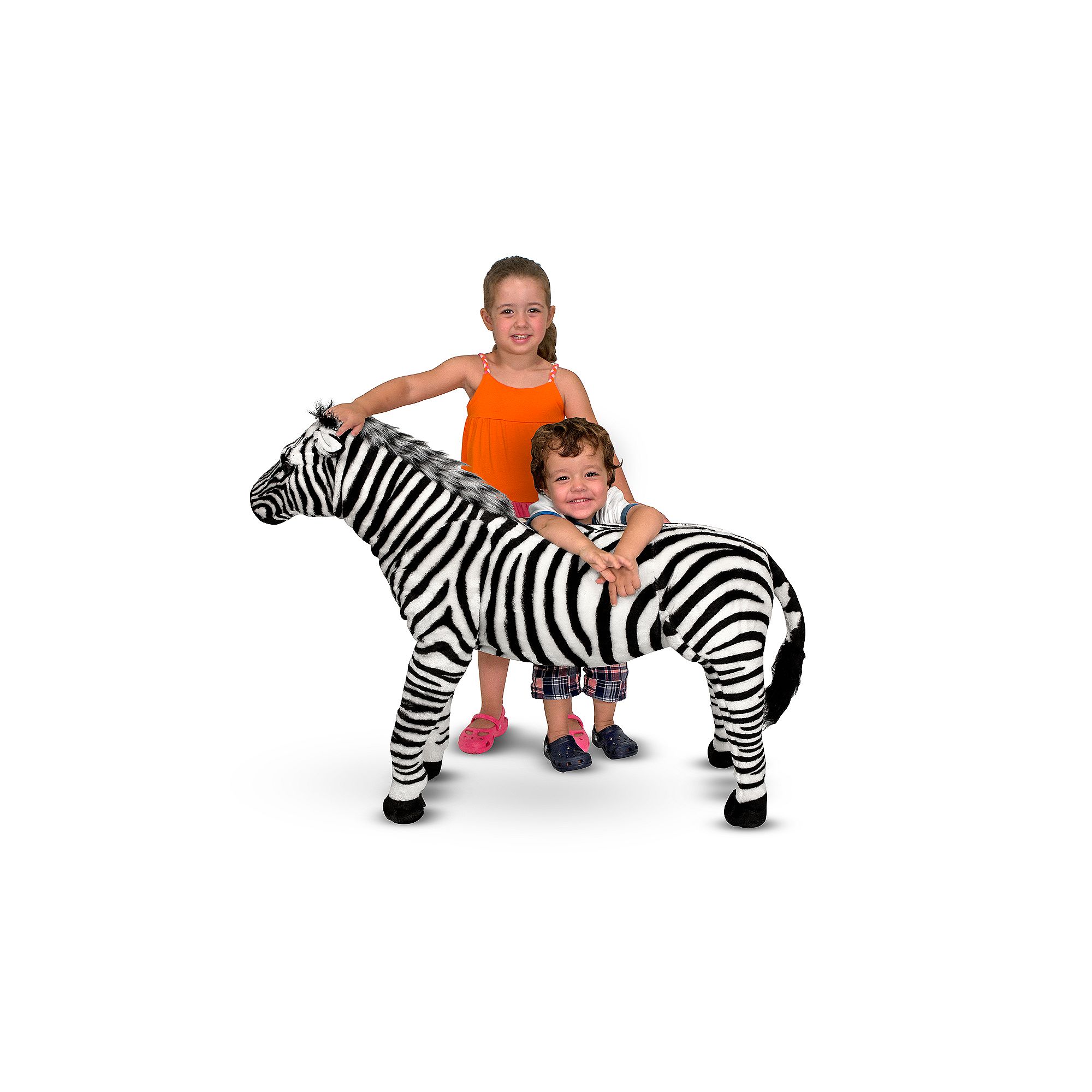 Melissa & Doug Zebra Plush, Multi