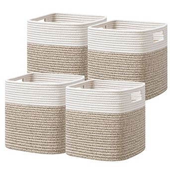 Ton Rope Storage Baskets with Handles