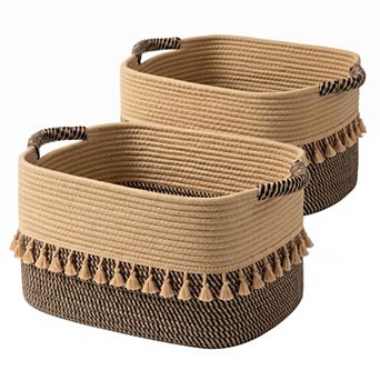 Rope Storage Baskets for Organizing