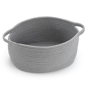 Empty Gift Basket With Handle Decorative Storage Container For Special Occasions