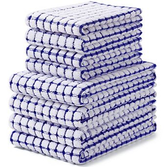 Kitchen Terry Dish Cloths Absorbent Soft Set