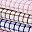 Blue Pink Red Brown