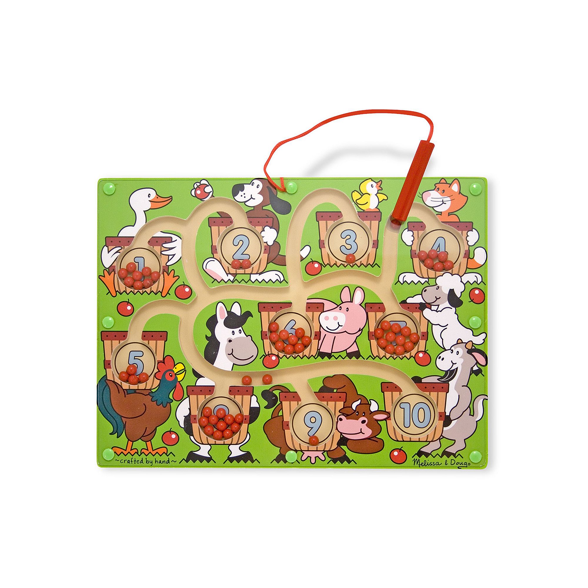 Melissa & Doug Magnetic Number Maze, Multi