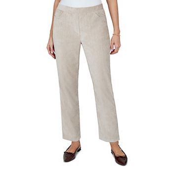Women's Alfred Dunner Sunset Ridge Chenille Warp Stretch Pants