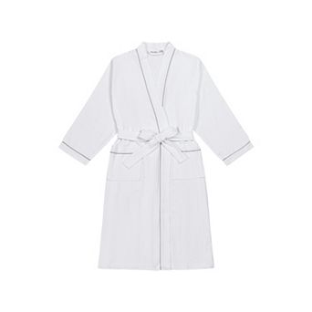 FluffCo Hotel Waffle Cotton Robe