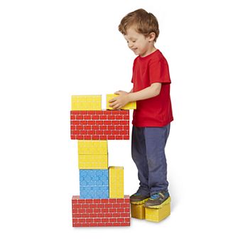 Melissa & Doug 24 pc Jumbo Cardboard Blocks Set