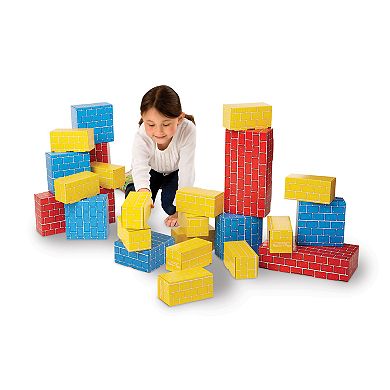 Melissa and Doug 24-pc. Jumbo Cardboard Blocks Set