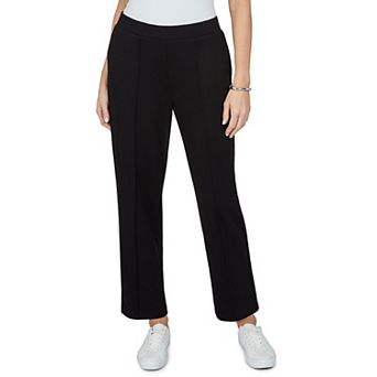 Women's Alfred Dunner Embellished Straight Leg Sweat Pants